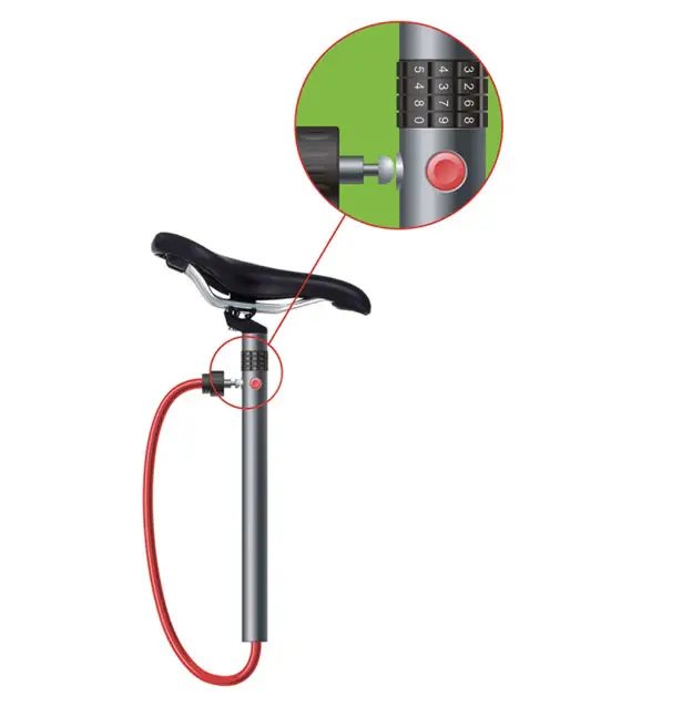 bike seat post lock