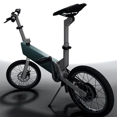 self rechargeable folding bike bicx