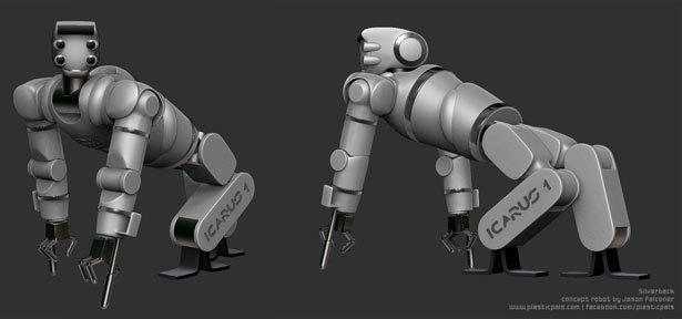 Silverback Robot by Jason Falconer