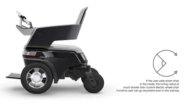 Smart Chair Mobility Aid Features Lightweight Magnesium Frame Tuvie
