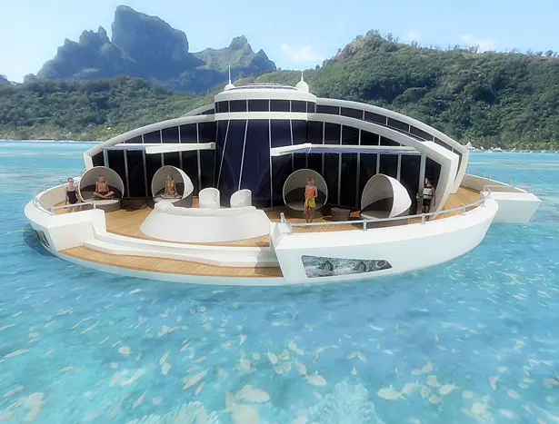 Solar Floating Resort by Michele Puzzolante