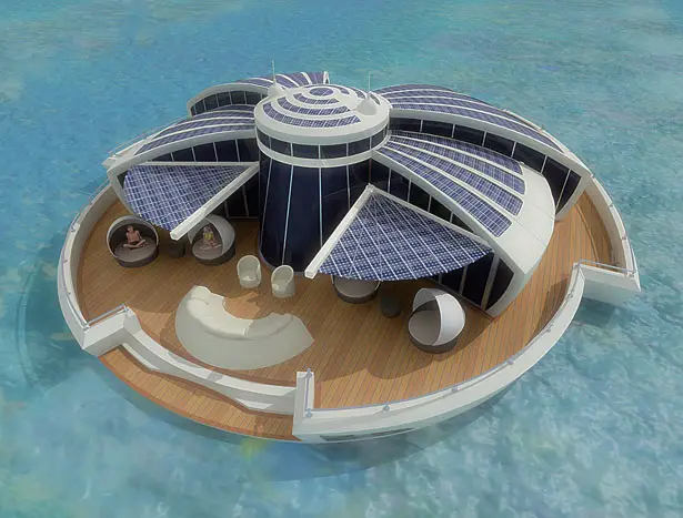 Solar Floating Resort by Michele Puzzolante