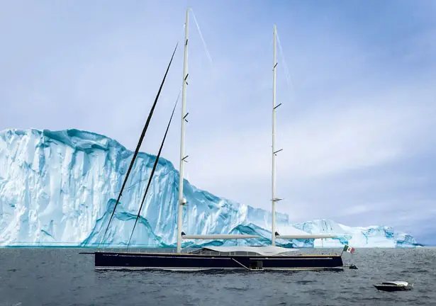 Solar Powered Sailing Yacht Helios by Marco Ferrari and Alberto Franchi