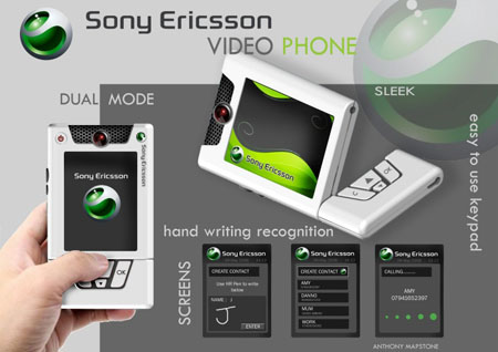 sony ericsson video phone concept