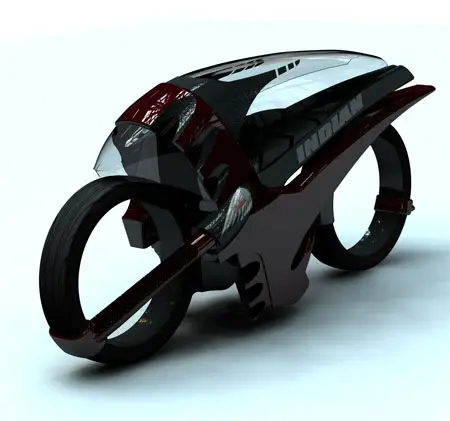 The bike is designed to be a speed racing bike in the not too distant future