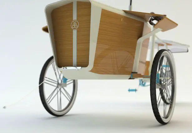 Sun Bike Green Cargo Bike Powered by Solar Energy by Romain Duez, Gauthier Richard, Pierre Vioules, Rémi Legrain, Xavier Lefol, Elodie Fauvelet