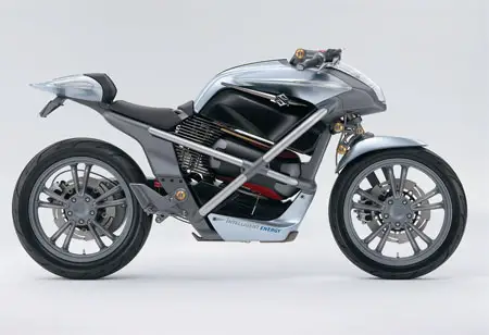 suzuki crosscage hybrid motorcycle concept1 Motorcycle Suzuki