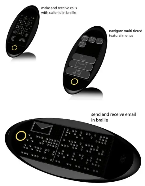 Tactile Mobile Device for The Blind