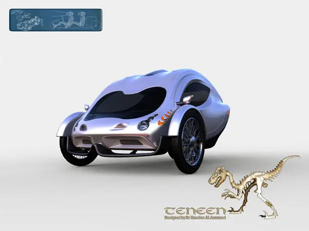 TENNEN Electric Car by Hussien Al Jammazi