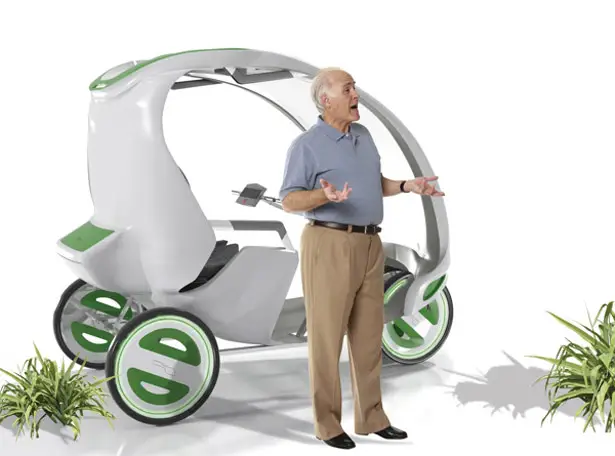 The Antidote Rickshaw for Elderly People