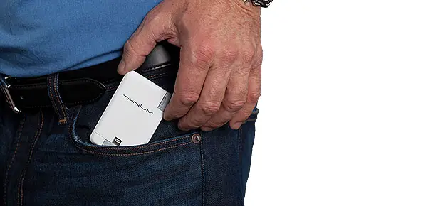 Thinium Charge - Ultra Slim Portable Wall Charger
