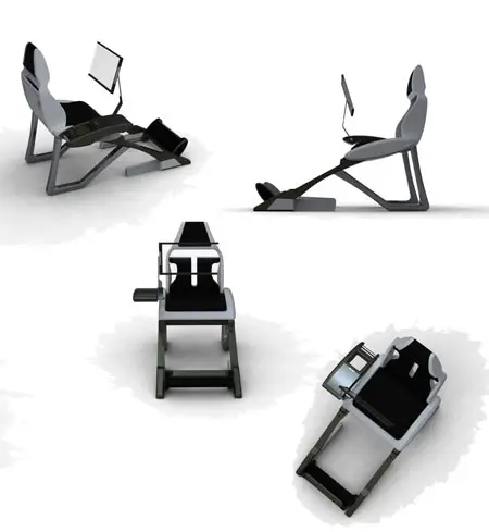 throne computer recliner concept