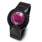 Tokyoflash Kisai Polygon LCD Watch Features Geometric Design
