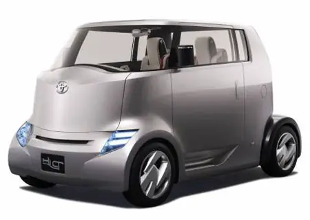 hybrid cars toyota electric car future concept #1