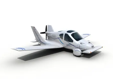 Light Aircraft on Transition Light Sport Aircraft With Foldable Wings   Tuvie