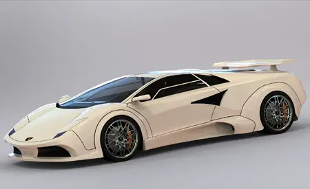 авто lamborghini countach ev concept 2009