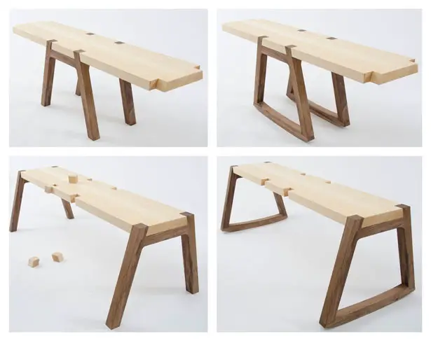 Twin Bench by Andrea Rekalidis