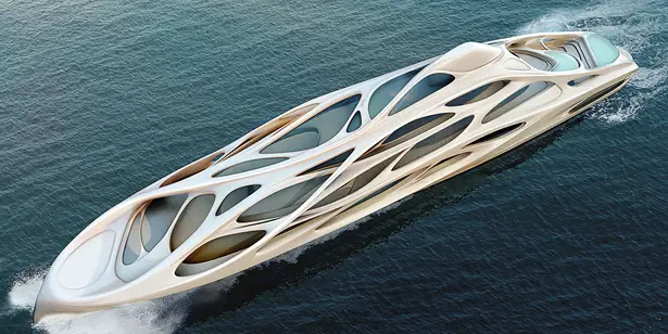 Unique Circle Yacht by Zaha Hadid