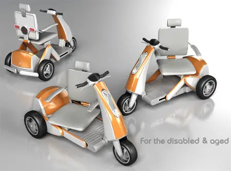 Elderly or Physically Challenged People Can Ride This Universal Electric 