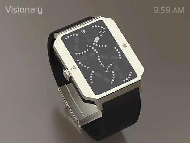 Visionary Analog Watch Deconstructed Concept by José Manuel Otero