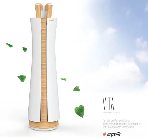Vita Air Purifier by Fulden Dehneli