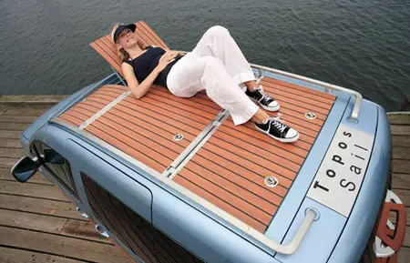 Wood Boat Deck