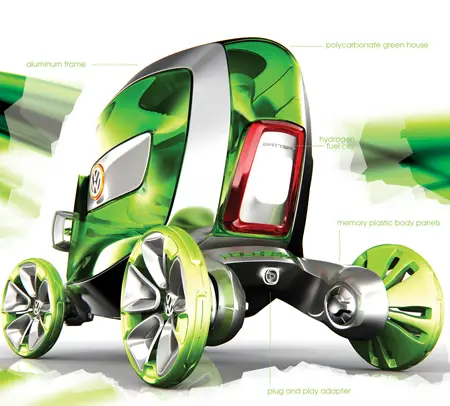 vw pholeum futuristic concept car