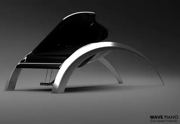 Wave Piano by Apostol Tnokovski