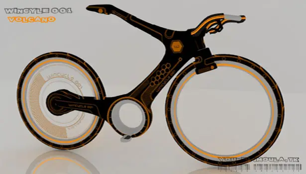 Wincycle001 Futuristic Bike by Younes Jmoula