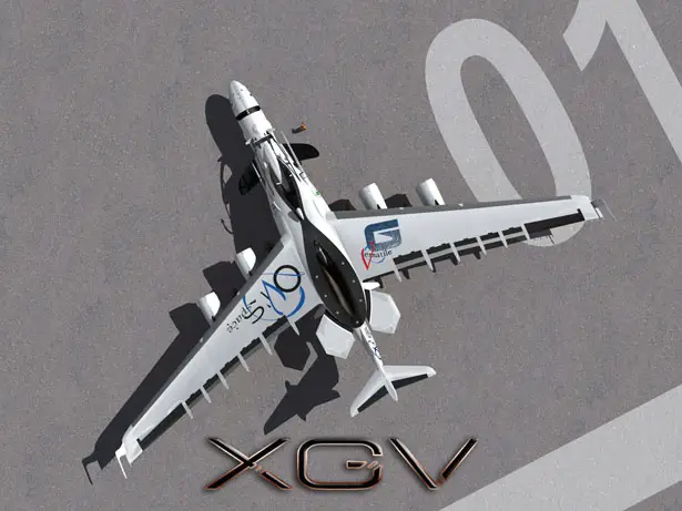 XGV : XLDron Global Versatile Unmanned Aircraft by Oscar Vinals