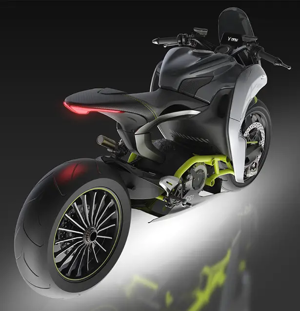 Xt Concept Electric Motorcycle For Sport Touring Tuvie Xt Concept Electric Motorcycle By Teodoro Ragazzi
