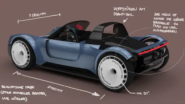 100 kW Concept Sportscar by Robin Ritter