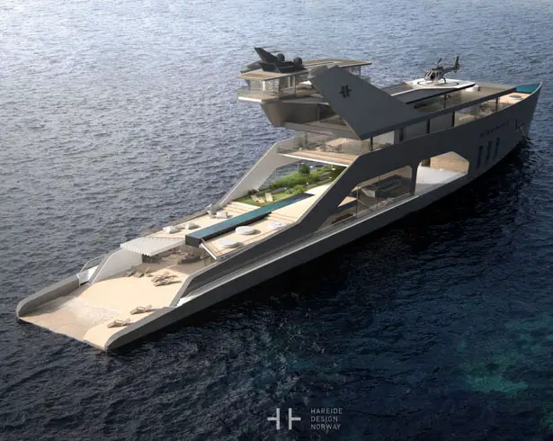 108M Mega Yacht by Hareide Design