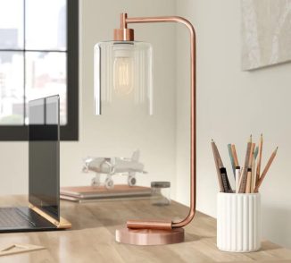 17 Stories Kazuhiko Metal Desk Lamp Brings Industrial Aesthetic to Your Desk
