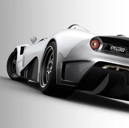 futuristic car scuderia bizzarrini p538 barchetta concept