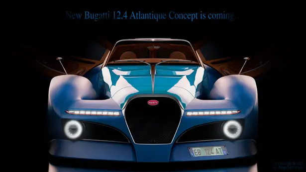 2014 Bugatti 12.4 Atlantique Concept Car by Alan Guerzoni