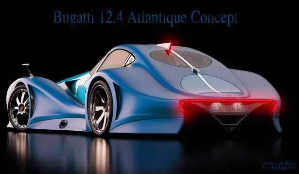 2014 Bugatti 12.4 Atlantique Concept Car by Alan Guerzoni