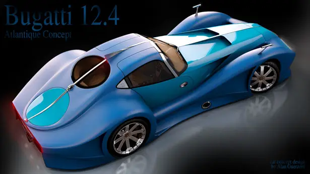 2014 Bugatti 12.4 Atlantique Concept Car by Alan Guerzoni