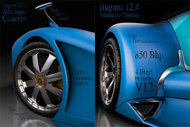 2014 Bugatti 12.4 Atlantique Concept Car by Alan Guerzoni