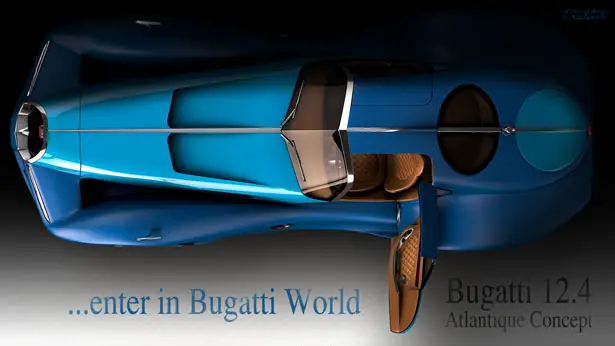 2014 Bugatti 12.4 Atlantique Concept Car by Alan Guerzoni