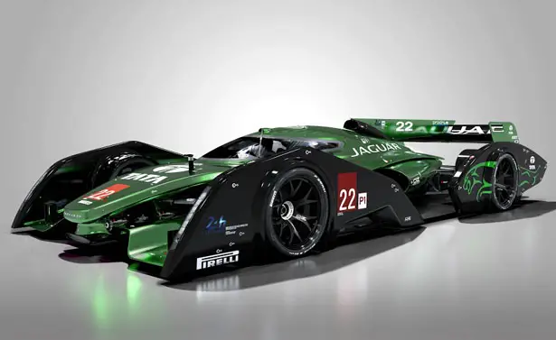 2020 Jaguar XJR-19 LMP1 Concept Race Car by Mark Hostler