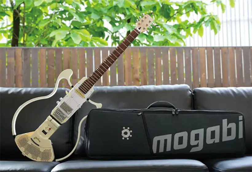 MOGABI V3 Electric Guitar with Built-In Speaker and Mic