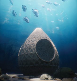 AquaShellter Reduces Noise and Provides Metal Purification System Underwater