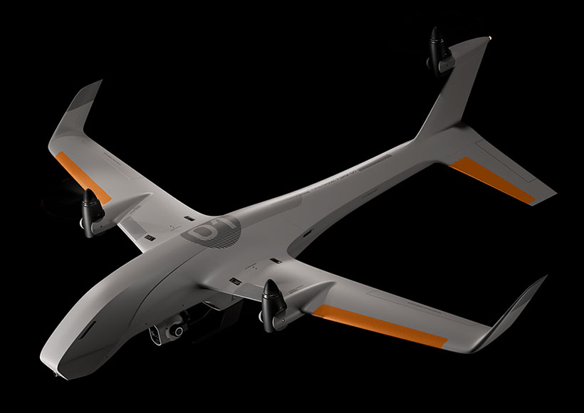 Firehawk - Wildfire Detection and Monitoring VTOL Drone by Juan Simón Alvarez Valencia