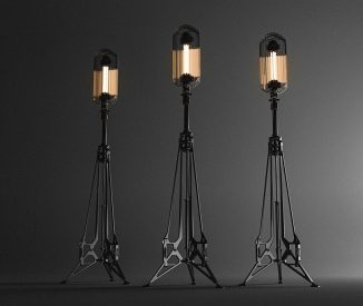 Lighthouse Inspired Floor Lamp by Vadzim Sadouski