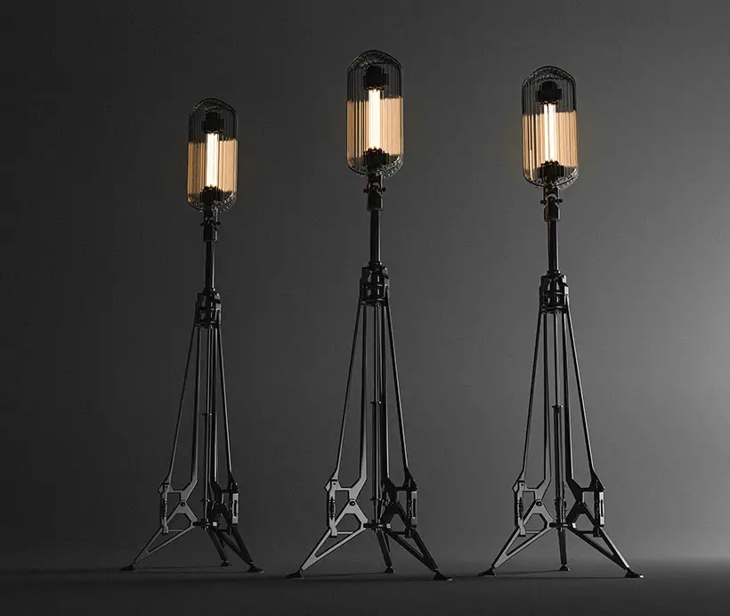Lighthouse Inspired Floor Lamp by Vadzim Sadouski
