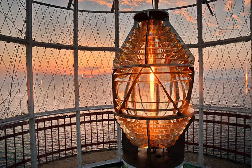 Lighthouse Inspired Floor Lamp by Vadzim Sadouski