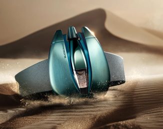 Futuristic SPACEONE x PERPÉTUEL Spaceship Inspired Watch: Jumping Hour Special Edition