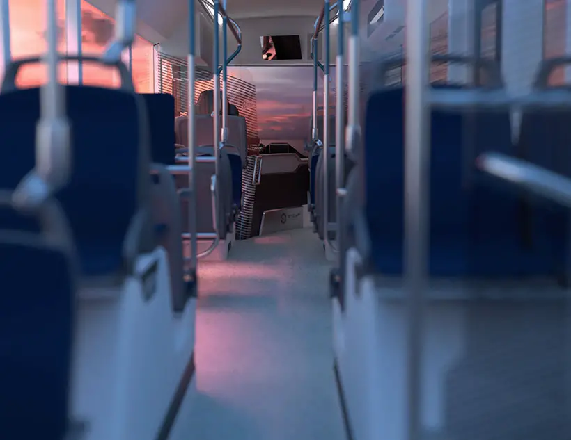 STEYR Electric City Bus by Raphaël Beauvoir, Armin Schellmann, and Yousif Ahmed