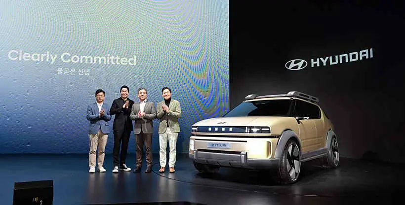 Hyundai INITIUM Hydrogen Fuel-Cell Electric Vehicle (FCEV) Concept
